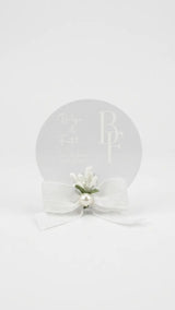 Magnet Personnalisé – Souvenir Aimanté Élégant pour Mariage & Événements CréaBySana
