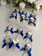 Miroir mariage doré personnalisé — souvenir invité raffiné | Créa By Sana
