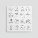 Miroir personnalisé mariage cadeau invité — chic et unique | CréaBySana