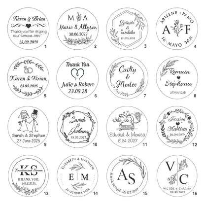 Miroir personnalisé mariage – Cadeau invité chic et souvenir unique CréaBySana