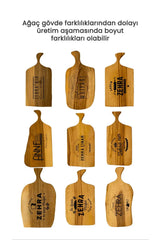Planche olivier personnalisée gravée — cadeau maison élégant | Créa By Sana
