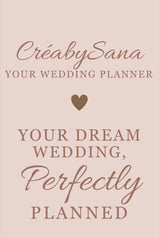 Wedding Planner digital 45 pages — guide complet mariage | Créa By Sana
