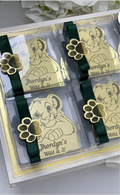 Plexiglass personnalisé cadeau invité anniversaire — thème | CréaBySana