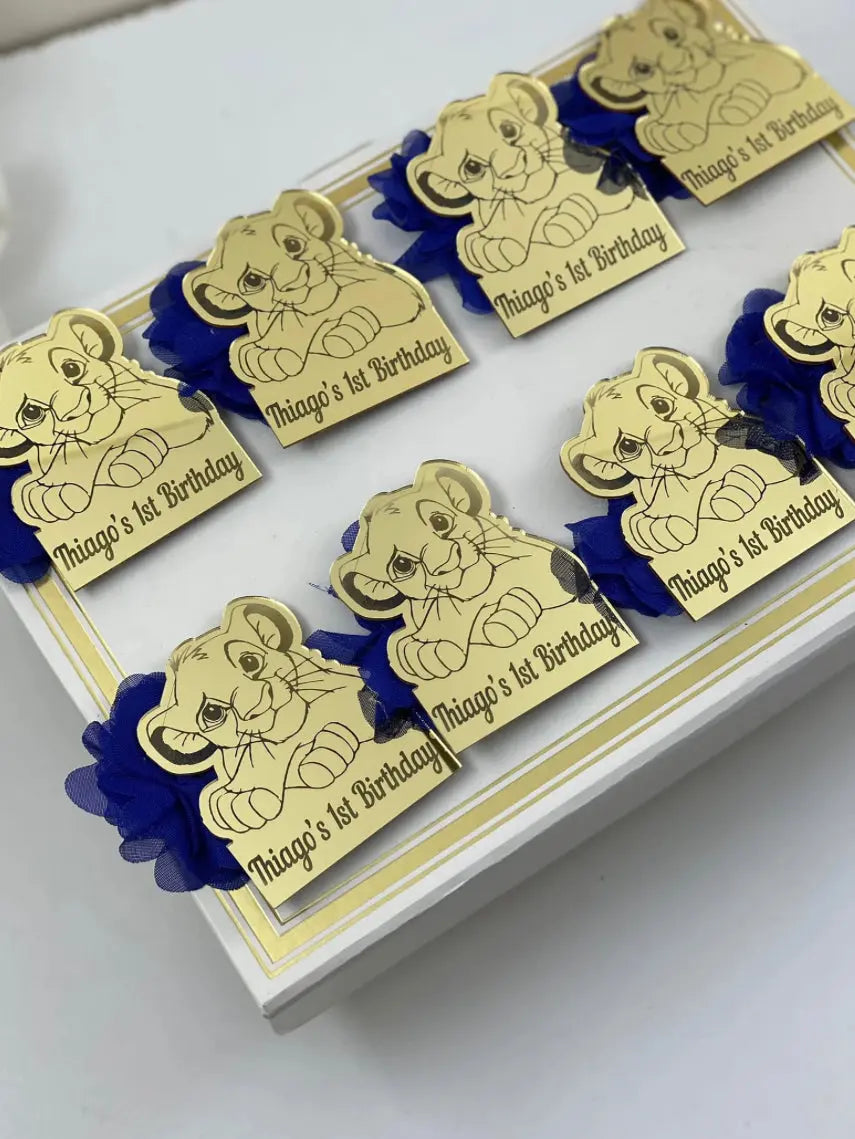 Plexi Simba ou autre caractere de dessin animé CréaBySana