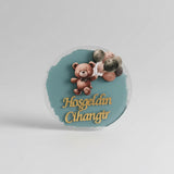 Magnet plexi personnalisé mariage — souvenir invité texte | CréaBySana