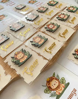 Magnet en plexi texte personnalisé mariage — lot souvenir | CréaBySana