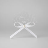 Magnet plexiglass personnalisé — souvenir élégant mariage | CréaBySana