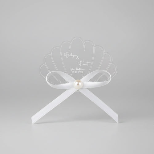 Magnet plexiglass personnalisé — souvenir élégant mariage | CréaBySana