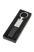 Porte-clés logo gravé laser métal cuir — cadeau original | CréaBySana