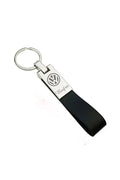Porte-clés métal cuir personnalisé — gravure laser logo nom | CréaBySana