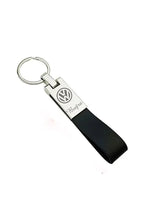 Porte-clés métal cuir personnalisé — gravure laser logo nom | CréaBySana