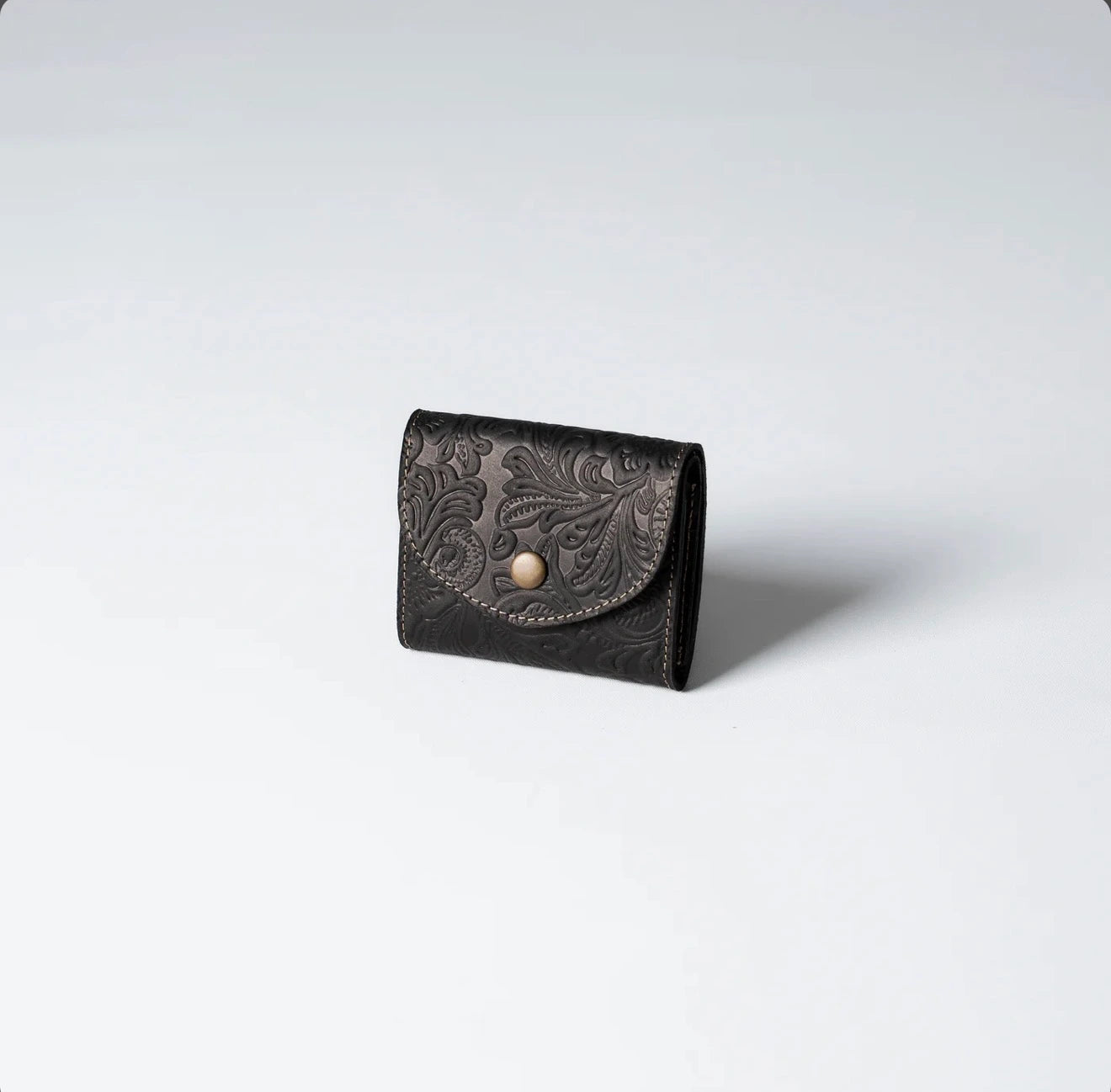 Porte-cartes en cuir embossé – Cadeau Fête des Pères CréaBySana