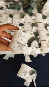 Porte-clés personnalisé cadeau invité — mariage baptême | CréaBySana