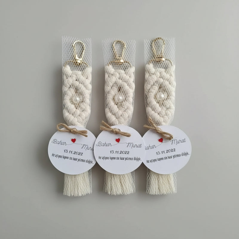 Porte-clés originaux personnalisés mariage événement — cadeau | CréaBySana
