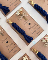 Porte-clés mariage personnalisé gravé texte — souvenir événement | CréaBySana
