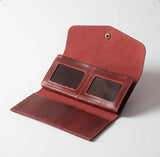 Ensemble cuir portefeuille porte-carte — cadeau original | CréaBySana