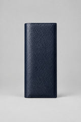 Portefeuille Long Cuir Grainé Chocolat portefeuille CréaBySana