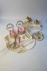 Plateau d'alliance personnalisé mariage — coffret cérémonie | CréaBySana