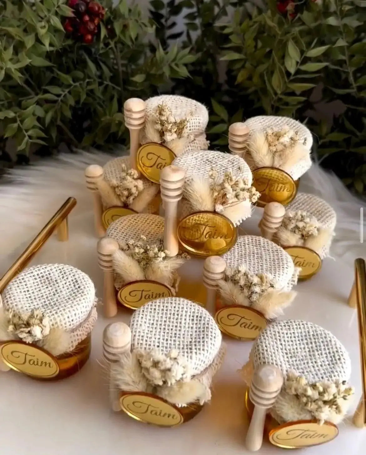 Pot de miel personnalisé - CréaBySana