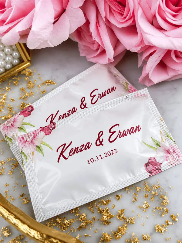 Rince-doigt personnalisé mariage oriental — lot cadeau invité | CréaBySana