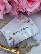 Rince-doigt mariage parfumé — lot personnalisé cadeau invité | CréaBySana