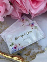 Rince-doigt mariage parfumé — lot personnalisé cadeau invité | CréaBySana