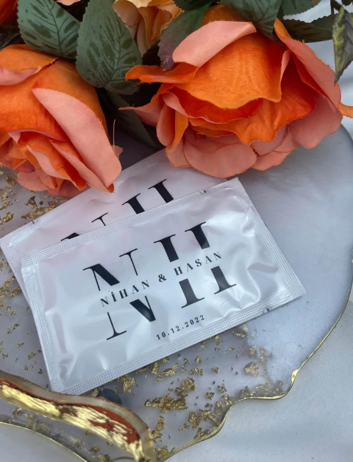 Rince-doigt personnalisé mariage CréaBySana