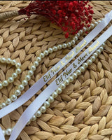 Rituel des rubans mariage — détail couleurs handfasting | Créa By Sana
