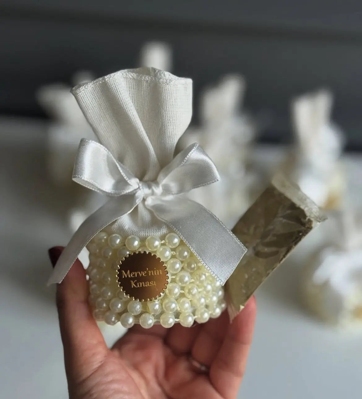 Sachet henné ou dragée à perle CréaBySana