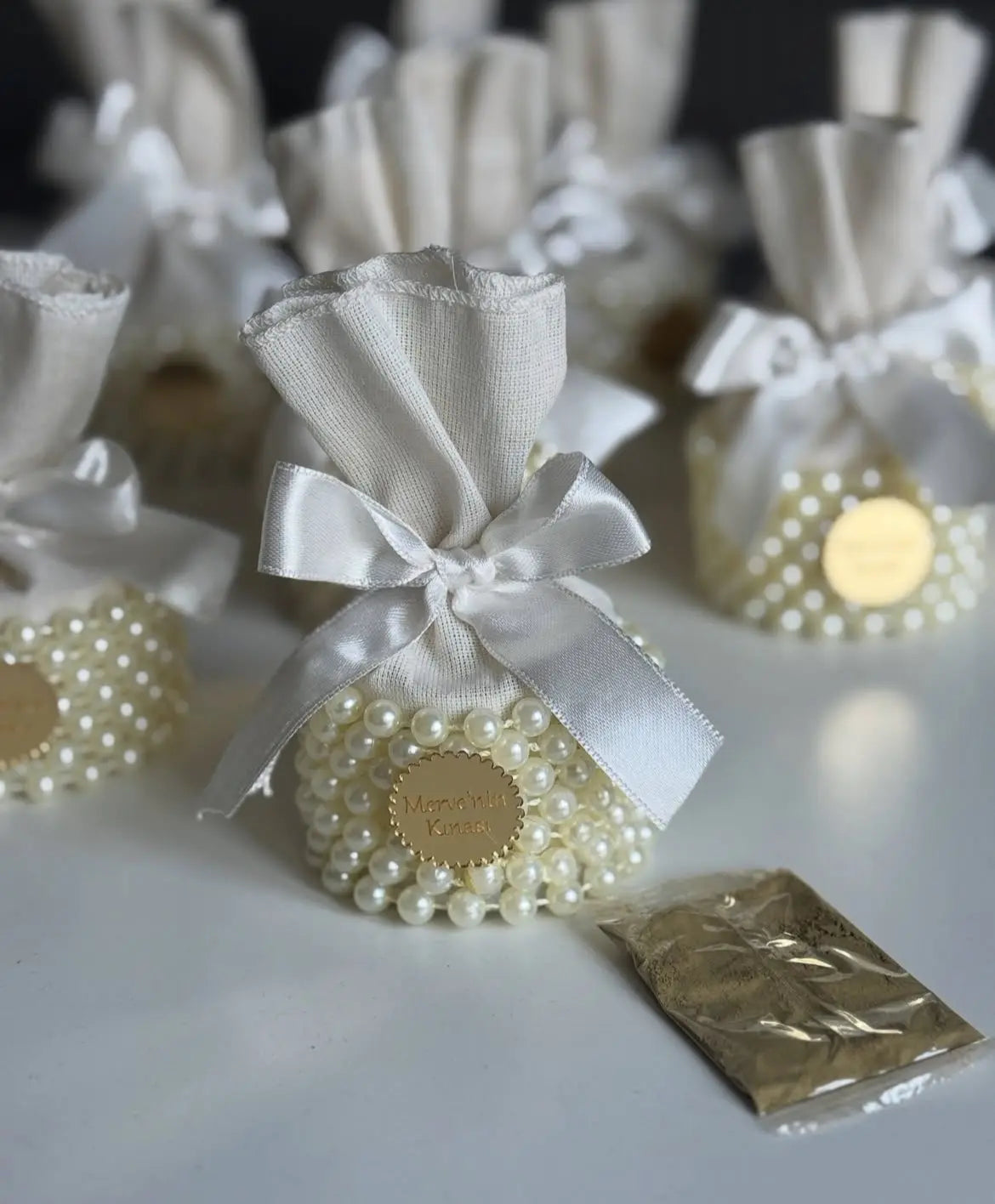 Sachet henné ou dragée à perle CréaBySana