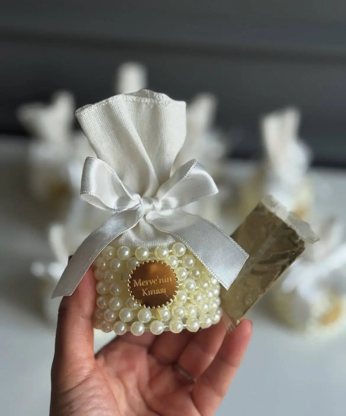 Sachet henné ou dragée à perle CréaBySana