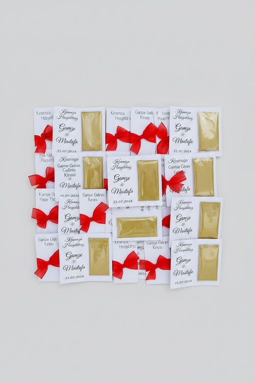 Sachet henné mariage soirée orientale — souvenir invité | CréaBySana