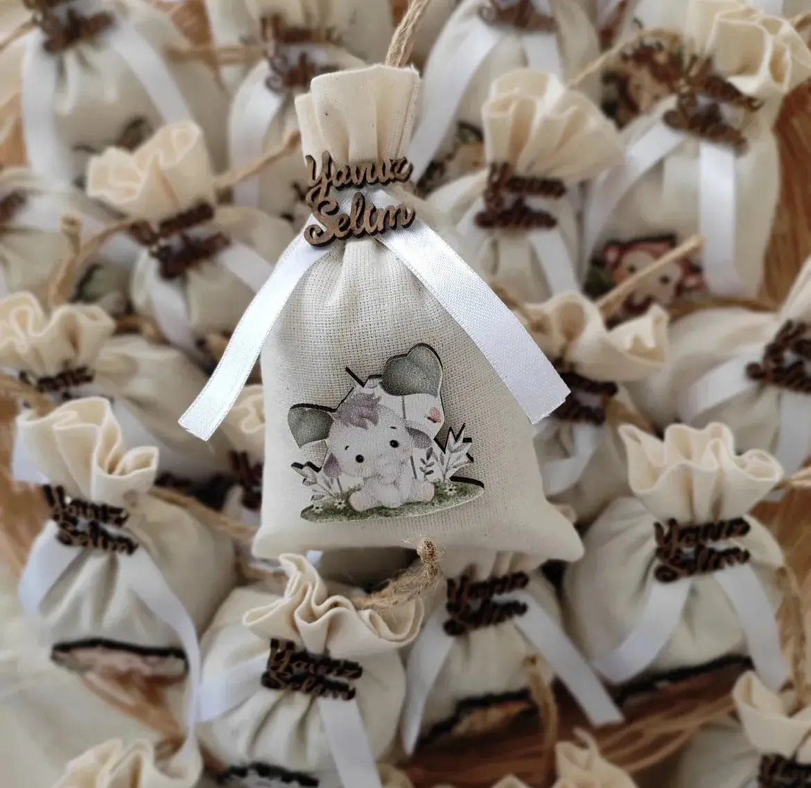 Sachet de lavande personnalisé – Cadeaux invités mariage, baptême ou anniversaire CréaBySana