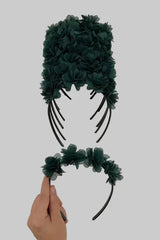Serre-tête fleur coloré mariage — accessoire cheveux fête | Créa By Sana