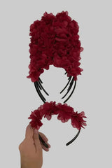 Serre-tête fleur mariage lot — accessoire cheveux coloré | Créa By Sana