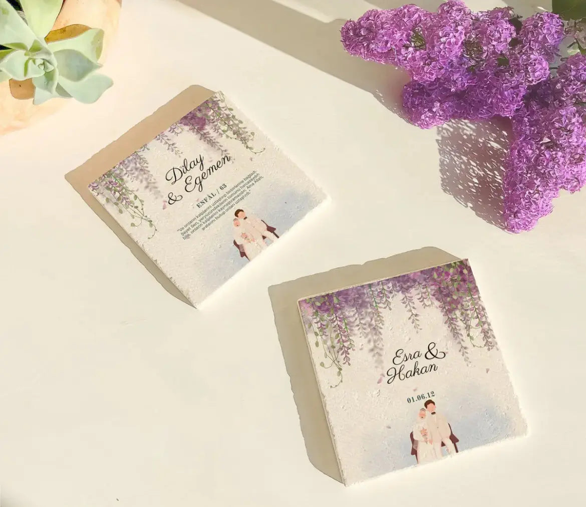 Sous-verre en pierre (min 20 pièces) - CréaBySana