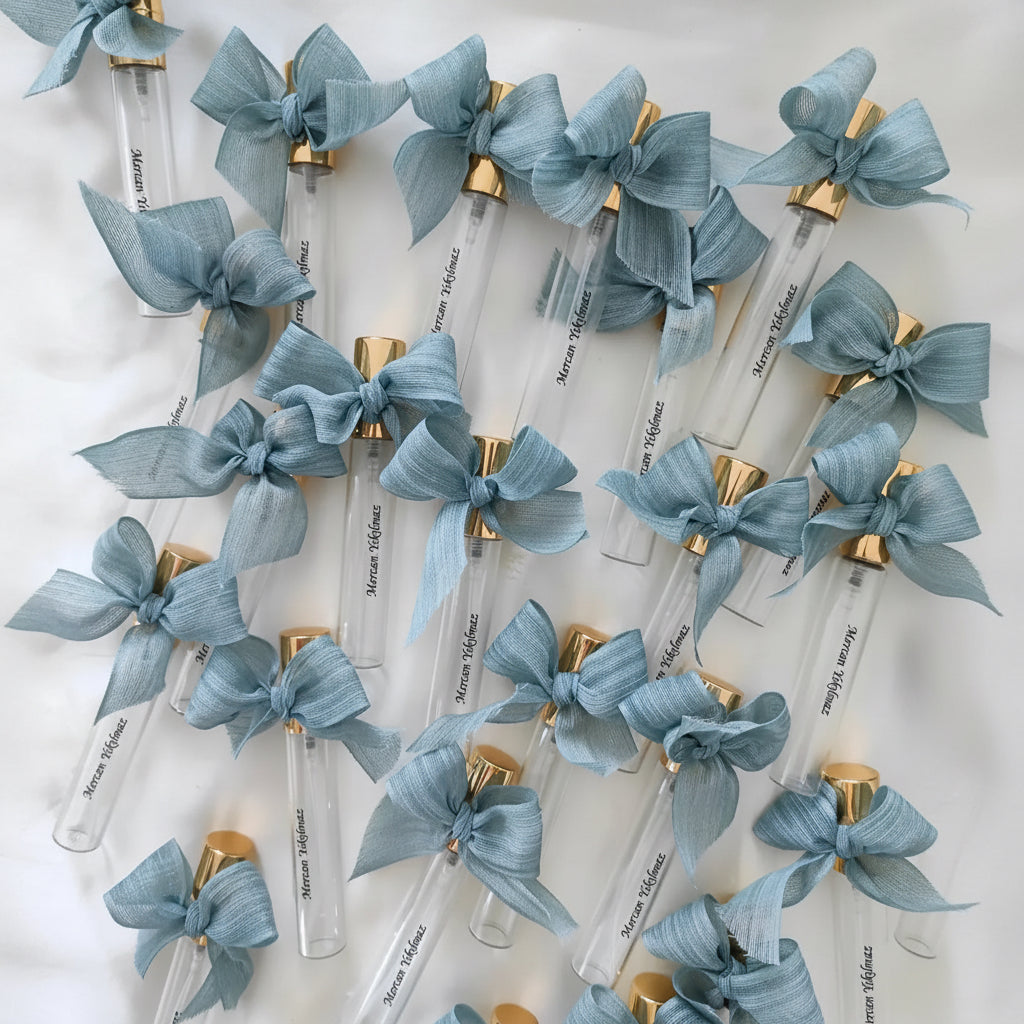 Flacon parfum 10ml mariage personnalisé — lot invités | CréaBySana