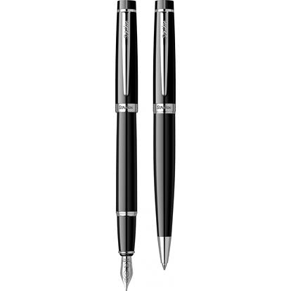 Stylo Personnalisé Haut de Gamme Scrikss – Plaqué Or 23 Carats – Stylo Plume & Stylo Bille de Luxe Gravés – Coffret Cadeau Professionnel CréaBySana
