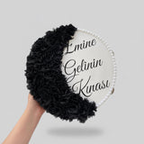 Tambourin henné mariage dentelle — soirée orientale | Créa By Sana