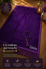 Tapis prière personnalisé islamique — souvenir cadeau | CréaBySana