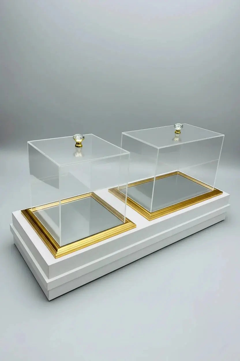 Trousseau de mariage personnalisé en plexiglass | CréaBySana