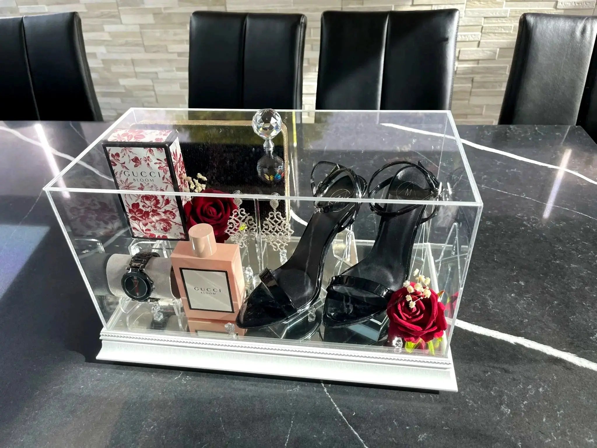 Trousseau de mariage personnalisé en plexiglass | CréaBySana CréaBySana