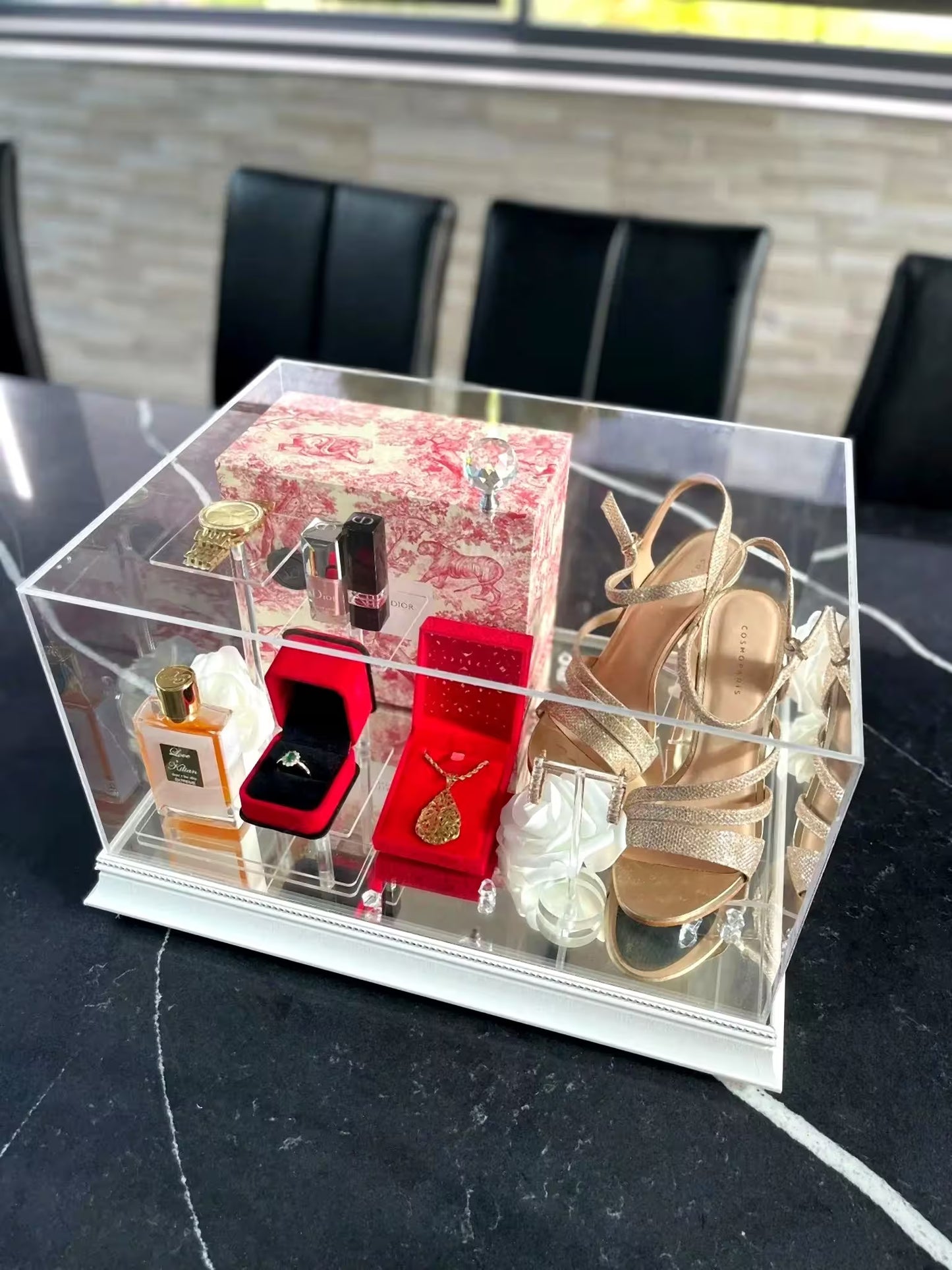 Trousseau de mariage personnalisé en plexiglass | CréaBySana CréaBySana