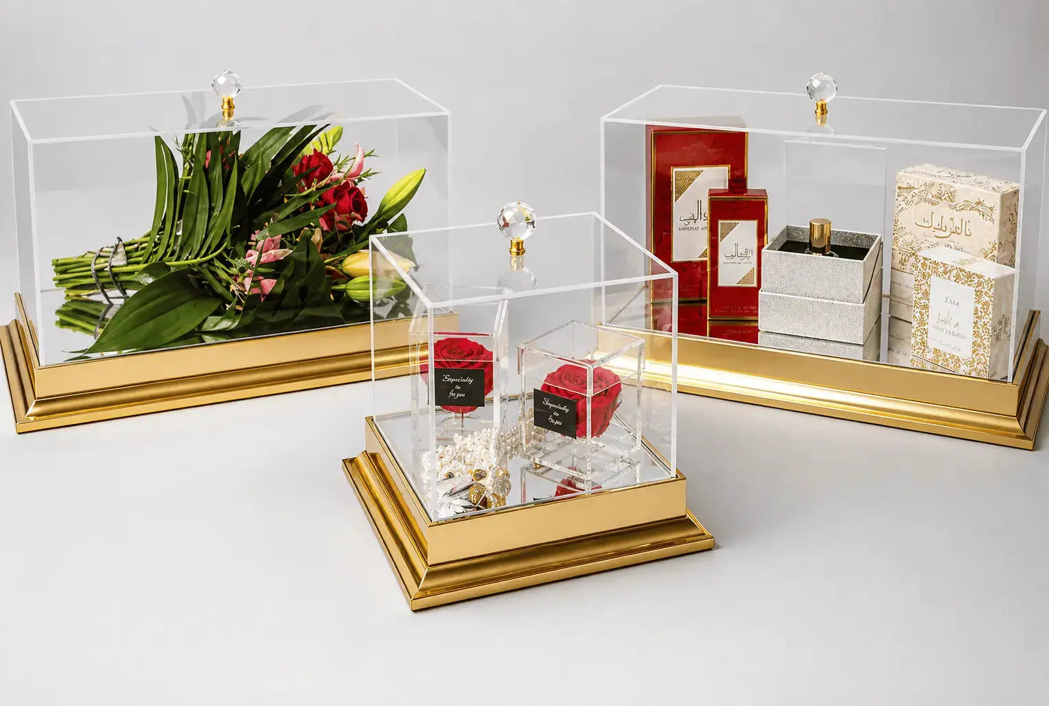 Personalized Plexiglass Wedding Set | CréaBySana