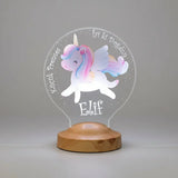 Veilleuse licorne personnalisée enfant — cadeau magique LED | CréaBySana