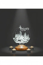 Veilleuse enchantée château personnalisée — cadeau unique | CréaBySana