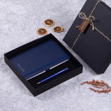 Bloc note personnalisé bleu