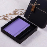 Bloc note personnalisé  mauve