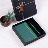 Bloc note personnalisé vert