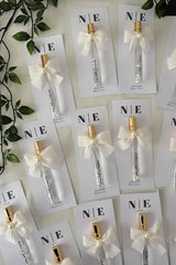 Mini parfum personnalisé flacon 10ml cadeau invité mariage CréaBySana